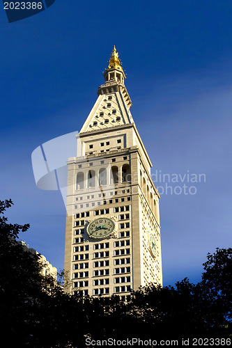 Image of  Clocktower. Manhattan NY