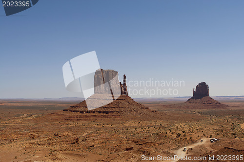 Image of Monument Valley. USA