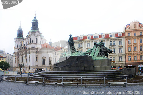 Image of Prague. Red roofs