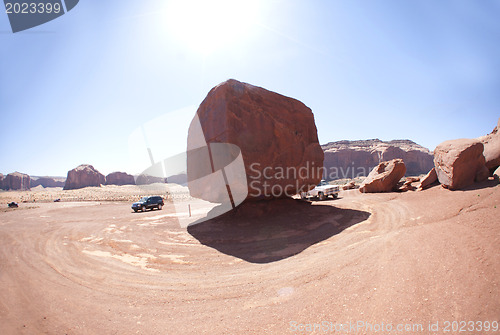 Image of Monument Valley. USA