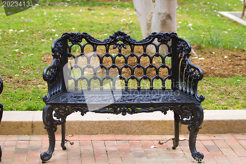 Image of Bench in a park 
