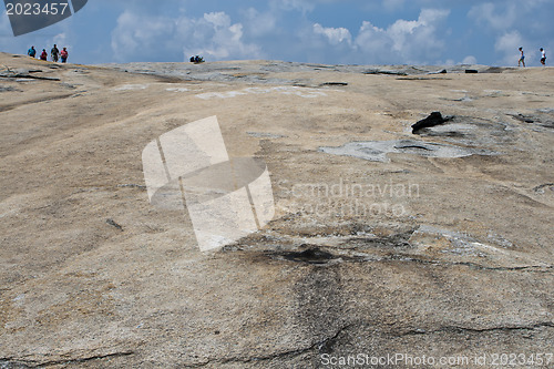 Image of The surface of Stone-Mountain. Atlanta, Georgia