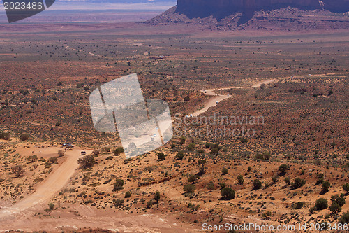 Image of Monument Valley. USA