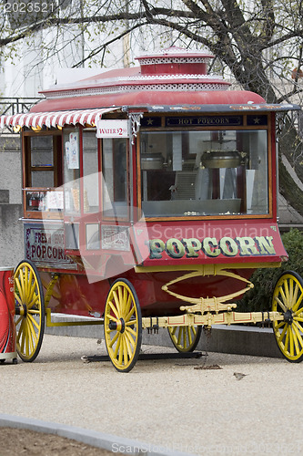 Image of Popcorn wagon