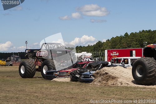 Image of Monster Truck at Car Show