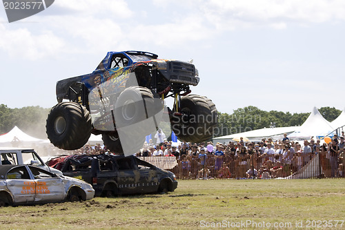 Image of Monster Truck at Car Show