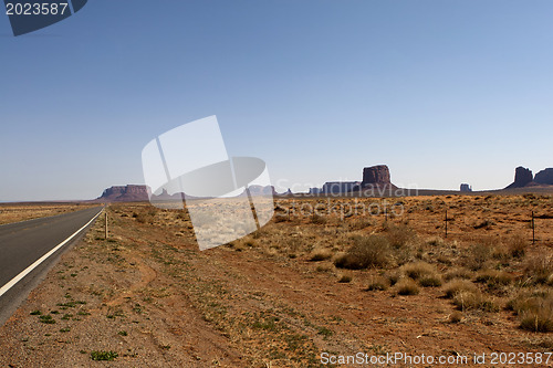 Image of Monument Valley. USA