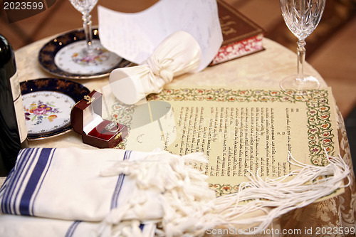 Image of Jewish marriage contract 