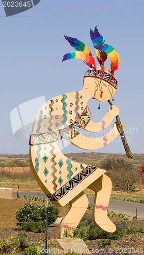 Image of kokopelli statue 