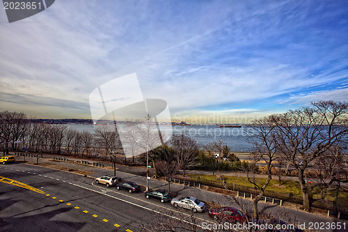 Image of  View of the Hudson River. Brooklyn