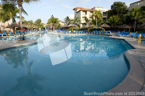 Image of Beautiful resort pool