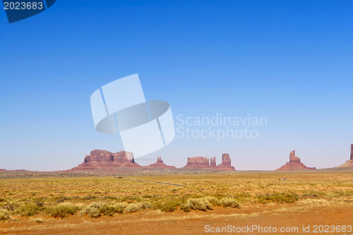 Image of Monument Valley. USA