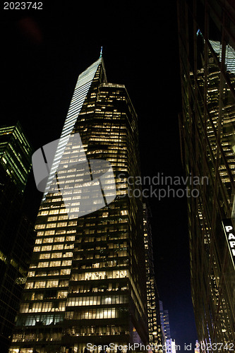 Image of New York City at night