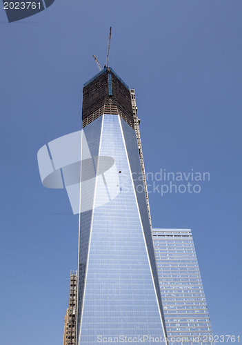 Image of NEW YORK CITY - August 30: The construction of NYC's World Trade