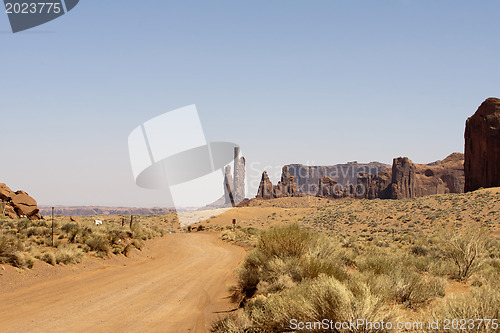 Image of Monument Valley. USA