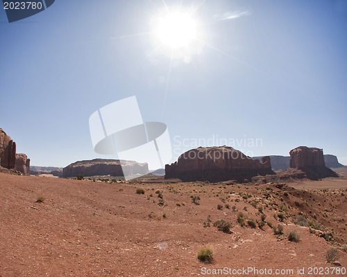 Image of Monument Valley. USA