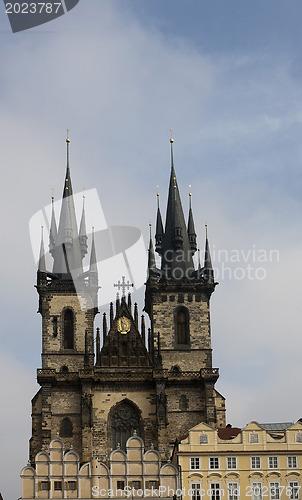 Image of Prague's church steeples