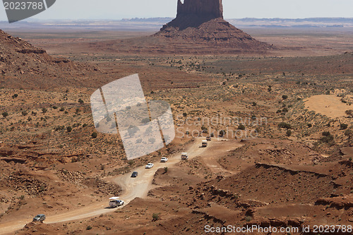 Image of Monument Valley. USA