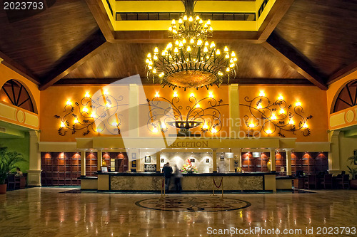 Image of Resort reception lobby