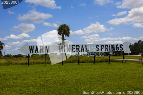 Image of Warm Mineral Springs In North Port, Florida