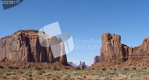 Image of Monument Valley. USA