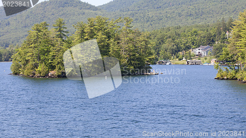 Image of Lake George, New York.