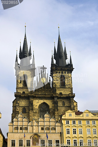 Image of Prague's church steeples