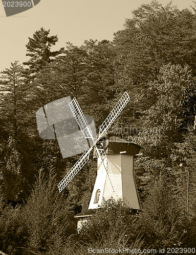 Image of Old wind mill in Helen Georgia