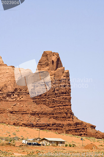 Image of Monument Valley. USA