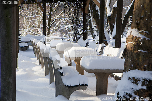 Image of Central Park, New York. Beautiful park in beautiful city. 