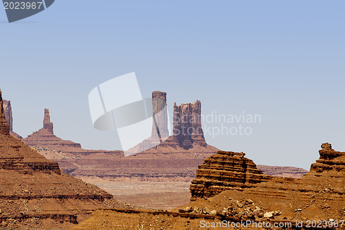 Image of Monument Valley. USA