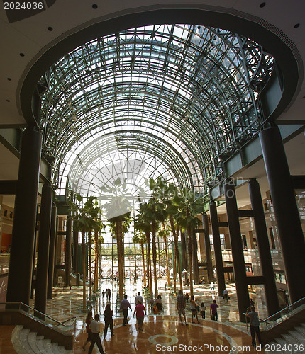 Image of World Financial Center Winter Garden Atrium - Manhattan, New Yor