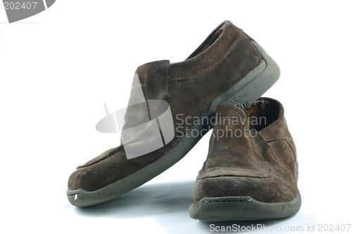 Image of old casual shoes