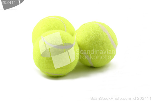 Image of tennis balls