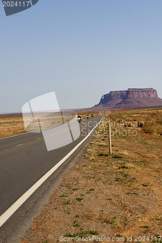 Image of Monument Valley. USA