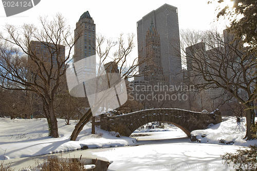 Image of Central Park, New York. Beautiful park in beautiful city. 