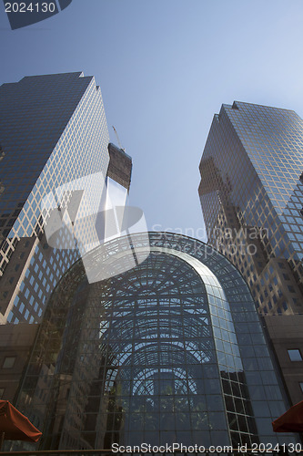 Image of World Financial Center Winter Garden Atrium - Manhattan, New Yor