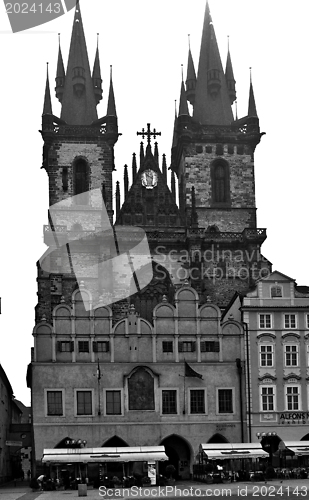 Image of Prague's church steeples