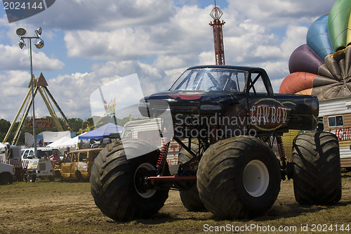 Image of Monster Truck at Car Show