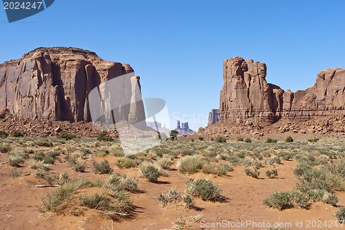 Image of Monument Valley. USA