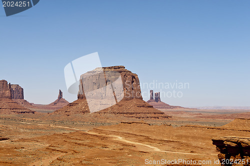 Image of Monument Valley. USA