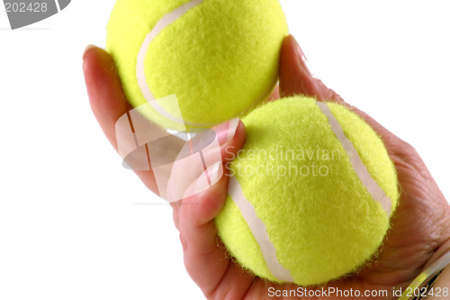 Image of tennis balls