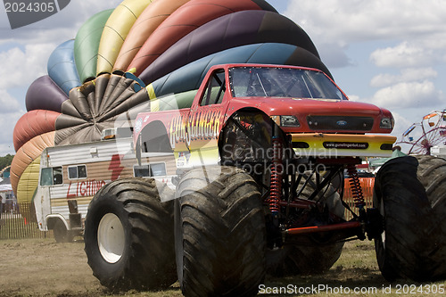 Image of Monster Truck at Car Show