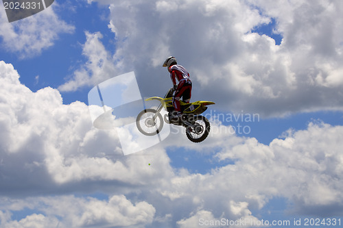 Image of Stunt Biker. Free stile performing