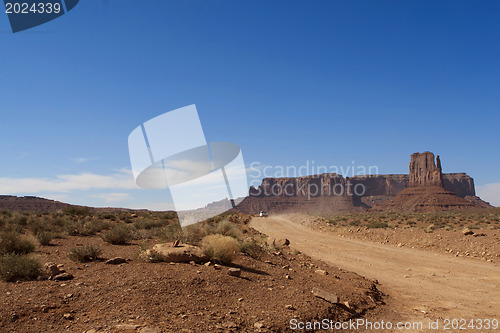 Image of Monument Valley. USA