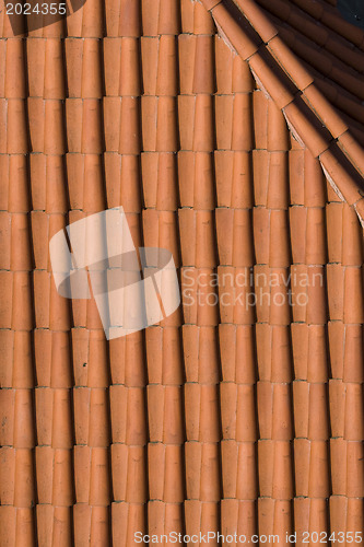 Image of Prague. Red roofs