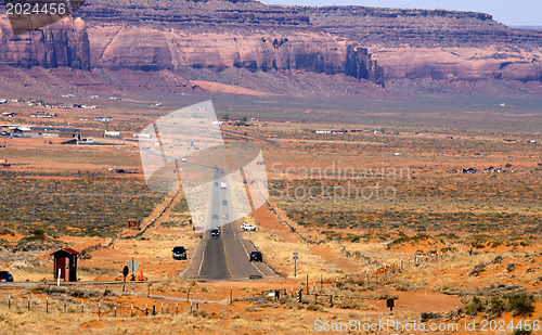 Image of Monument Valley. USA