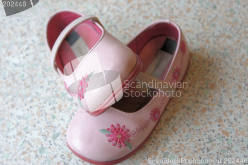 Image of pink shoes