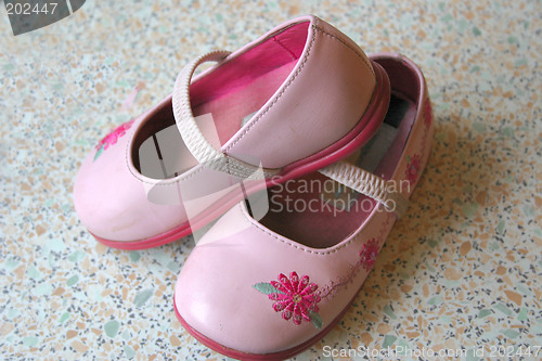 Image of pink shoes