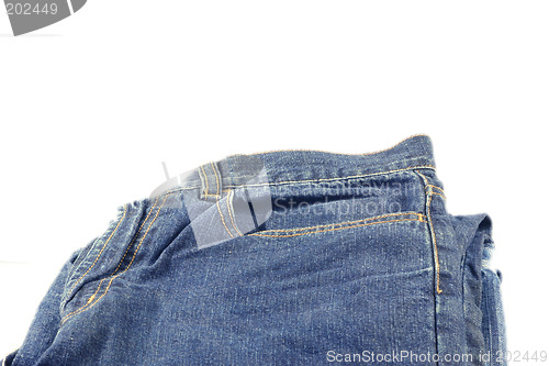 Image of folded jeans